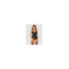 Viranes corset et string - Noir